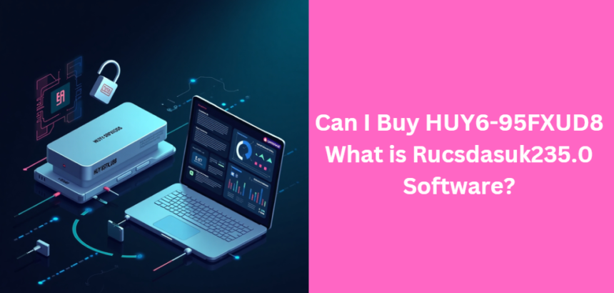 Can I Buy HUY6-95FXUD8 What is Rucsdasuk235.0 Software?