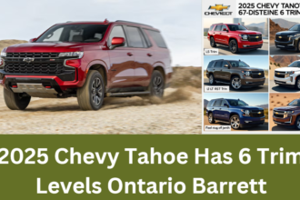 2025 Chevy Tahoe Has 6 Trim Levels Ontario Barrett