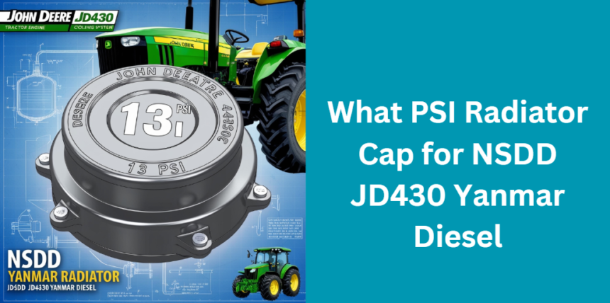 What PSI Radiator Cap for NSDD JD430 Yanmar Diesel