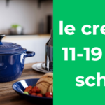 le creuset 11-19 blau schale