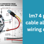 lm7 4 pin to 1 cable alternator wiring diagram