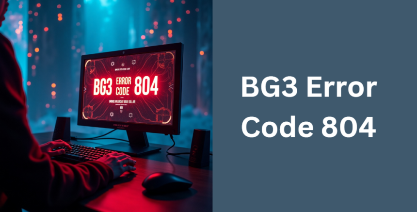 BG3 Error Code 804