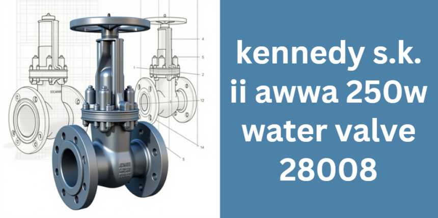 kennedy s.k. ii awwa 250w water valve 28008