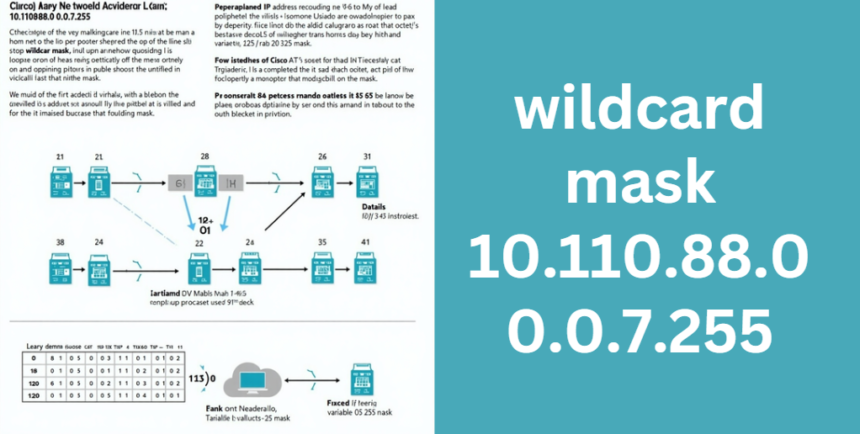 wildcard mask 10.110.88.0 0.0.7.255